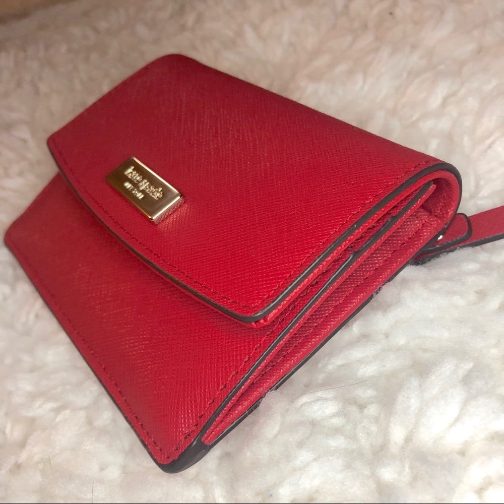 Kate Spade ❤️ red petty wallet - Picture 3 of 6